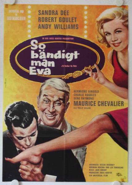 So bändigt man Eva originales deutsches Filmplakat